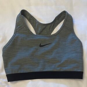 Nike Women's Heathered Gray Sports Bra